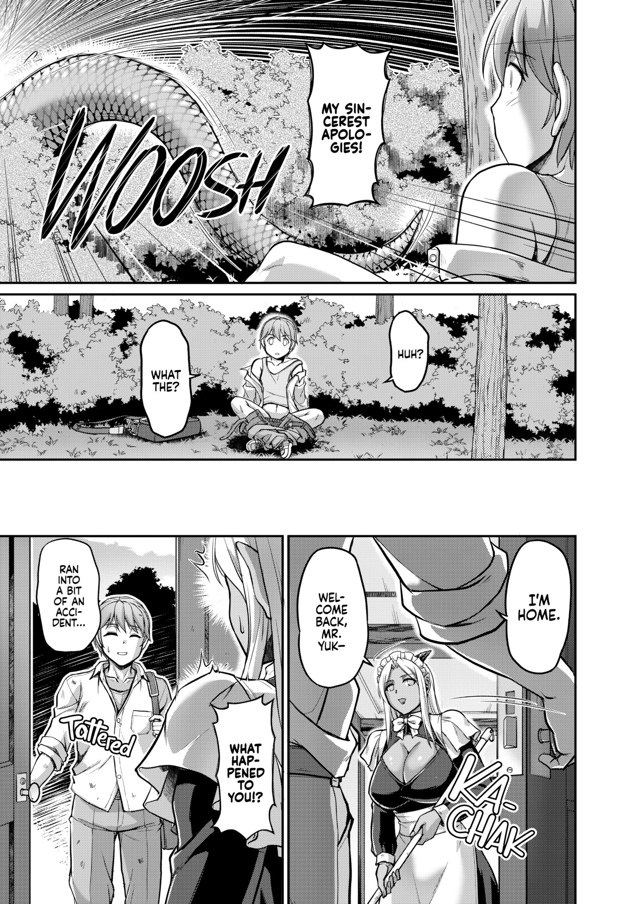 Hentai Manga Comic-Daily Life at the Monster Girl Manor-Read-190